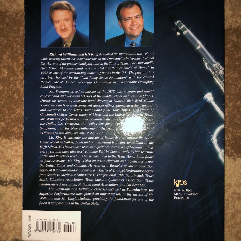 Baritone Saxophone Notes Book - Picture 2 of 2